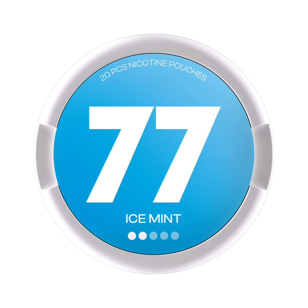 77 Ice Mint Light can, front