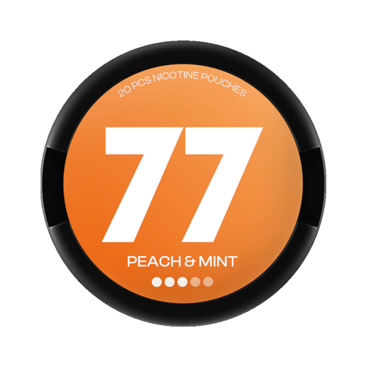 77 Peach & Mint can, front