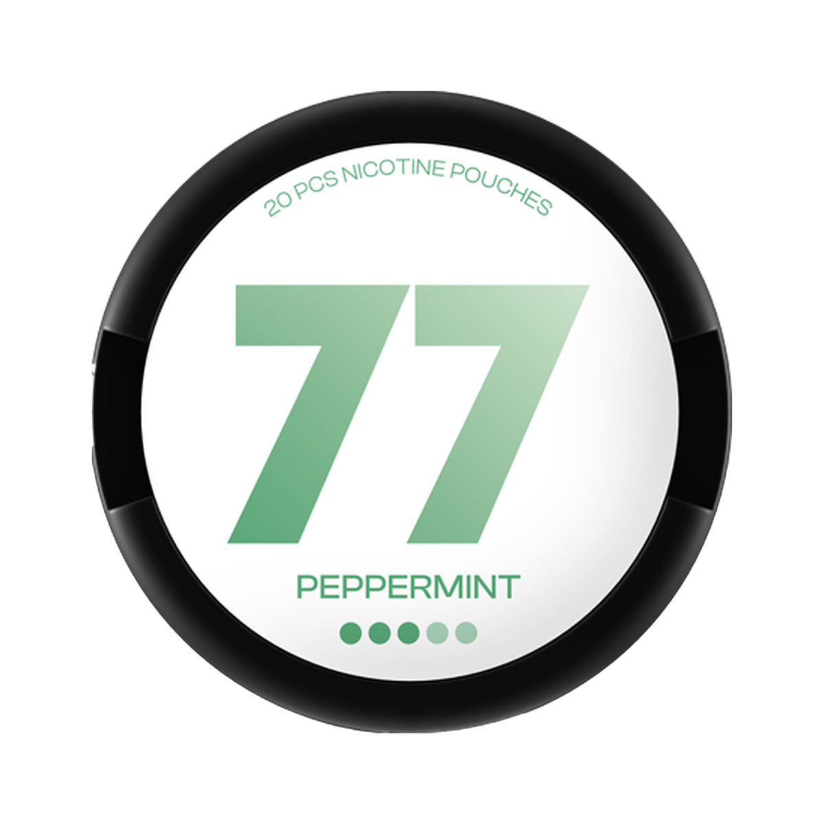77 Peppermint Medium can, front