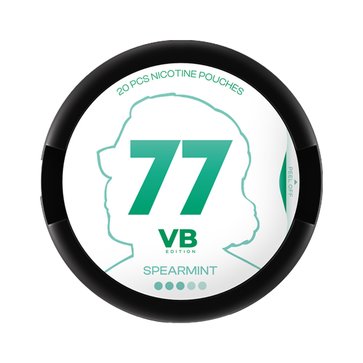77 Spearmint VB Medium can, front
