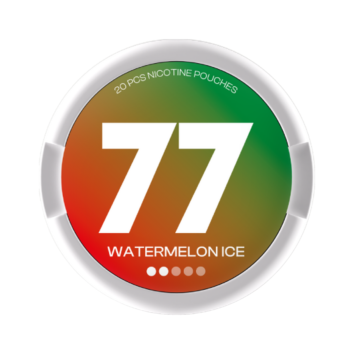77 Watermelon Ice Light can, front