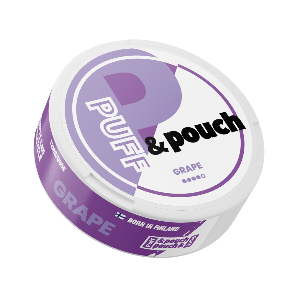 Puff & Pouch Grape 12mg