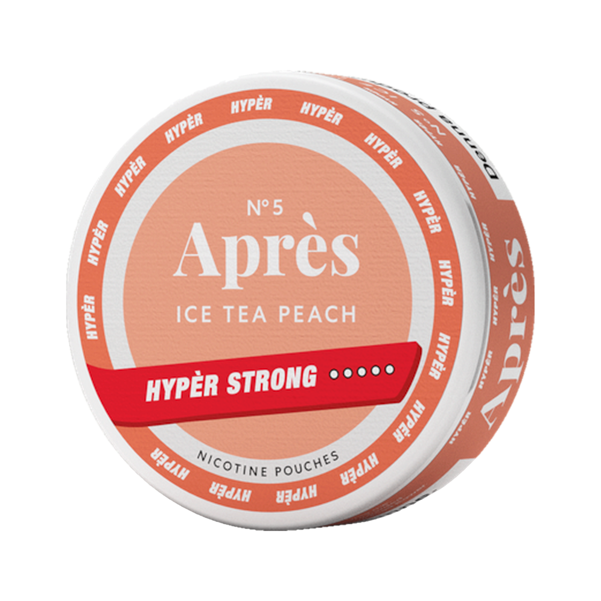 APRÈS Ice Tea Peach Hyper Strong can, front