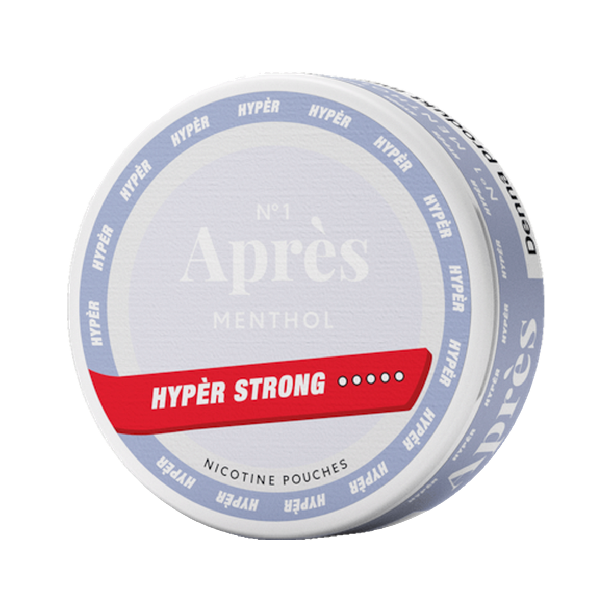 APRÈS Menthol Hypèr Strong can, front