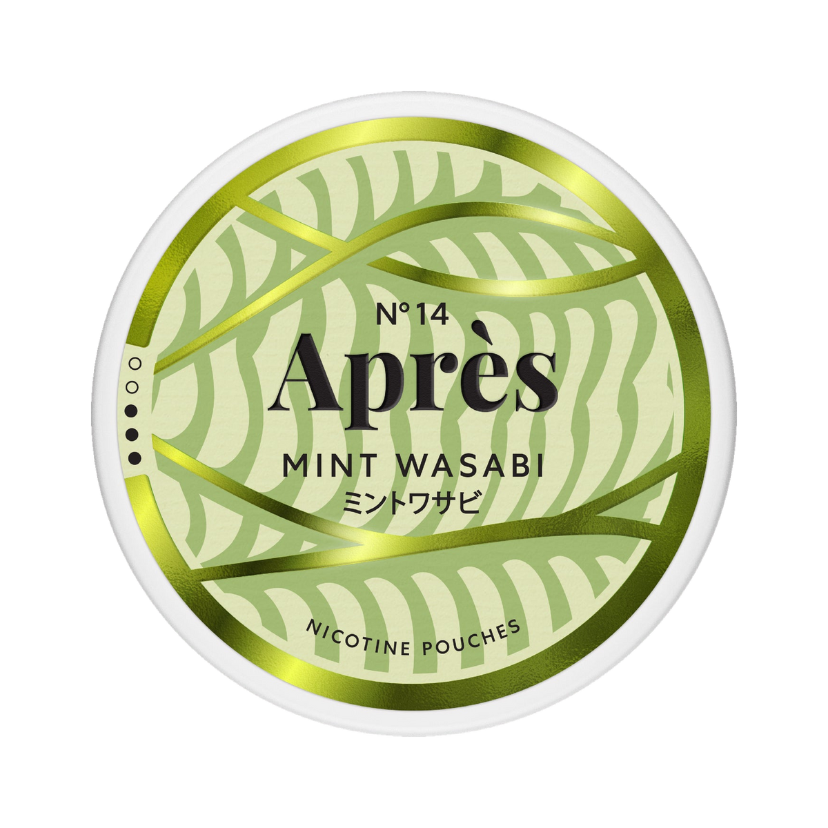 APRÈS Mint Wasabi can, front