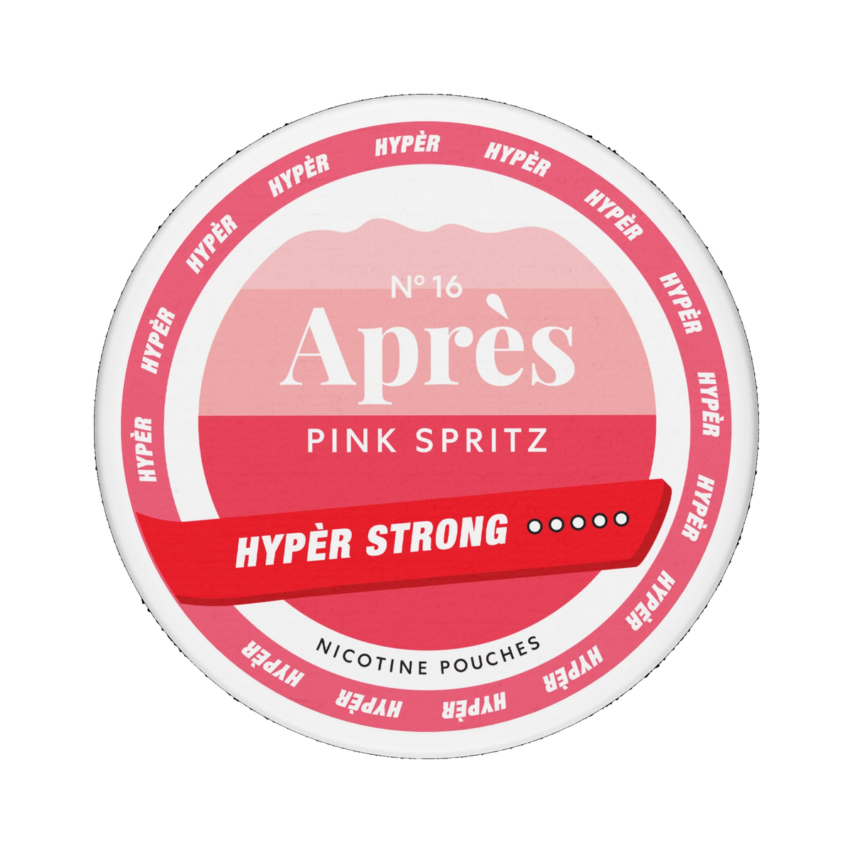 APRÈS Pink Spritz Hyper Strong can, front