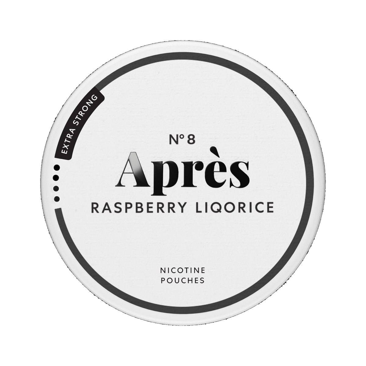 APRÈS Raspberry Liqorice Extra Strong can, front