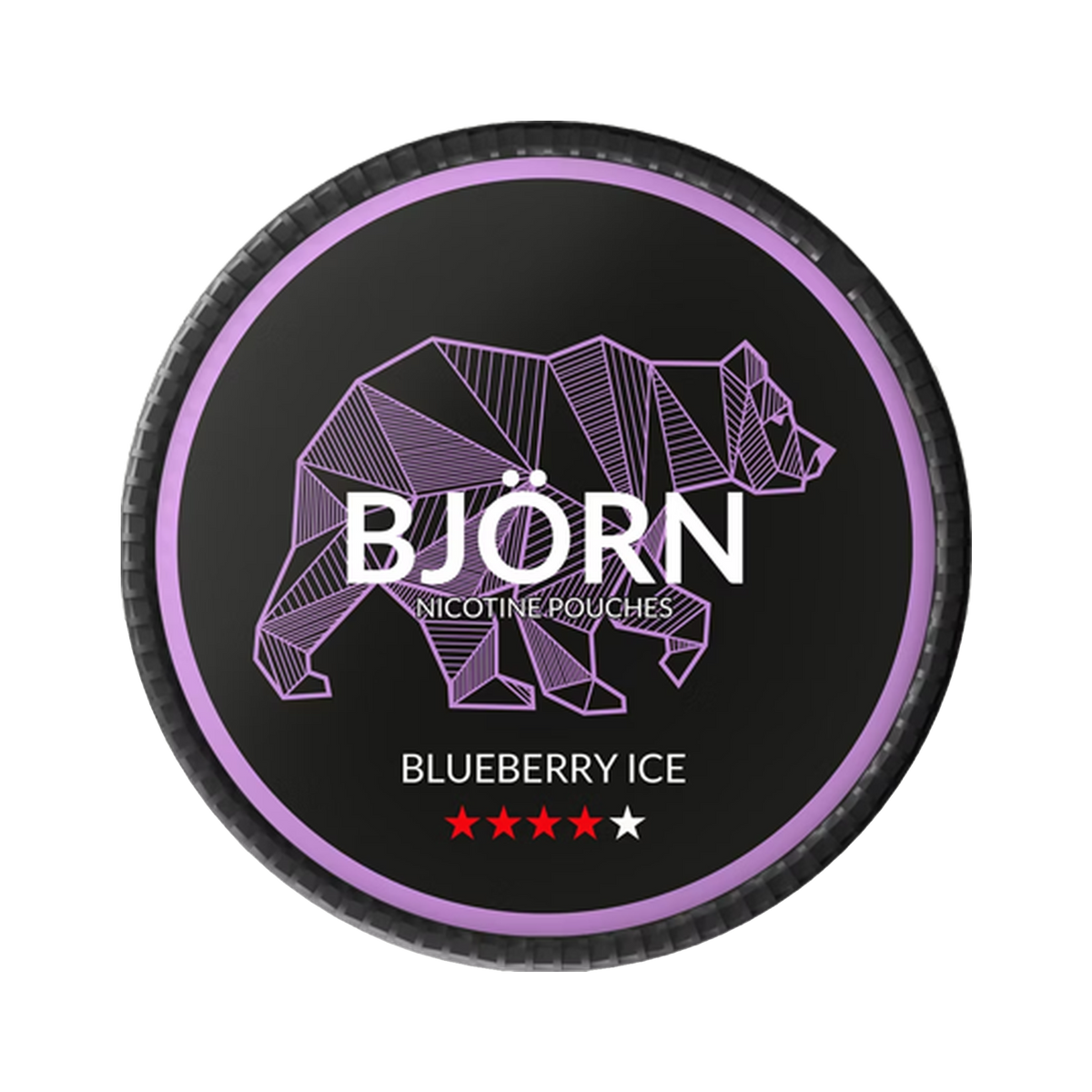 BJÖRN Blueberry Ice can, front
