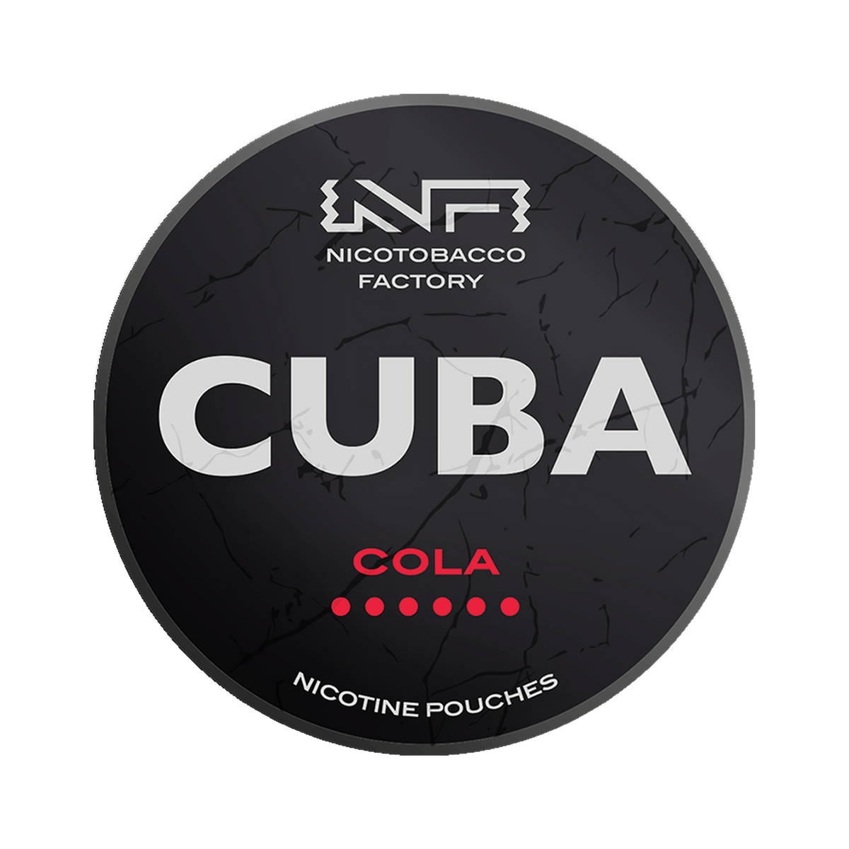 CUBA Black Cola can, front