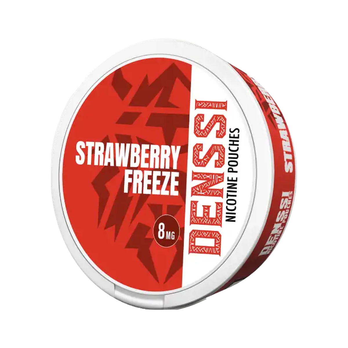 DENSSI Strawberry Freeze 8 mg can, front