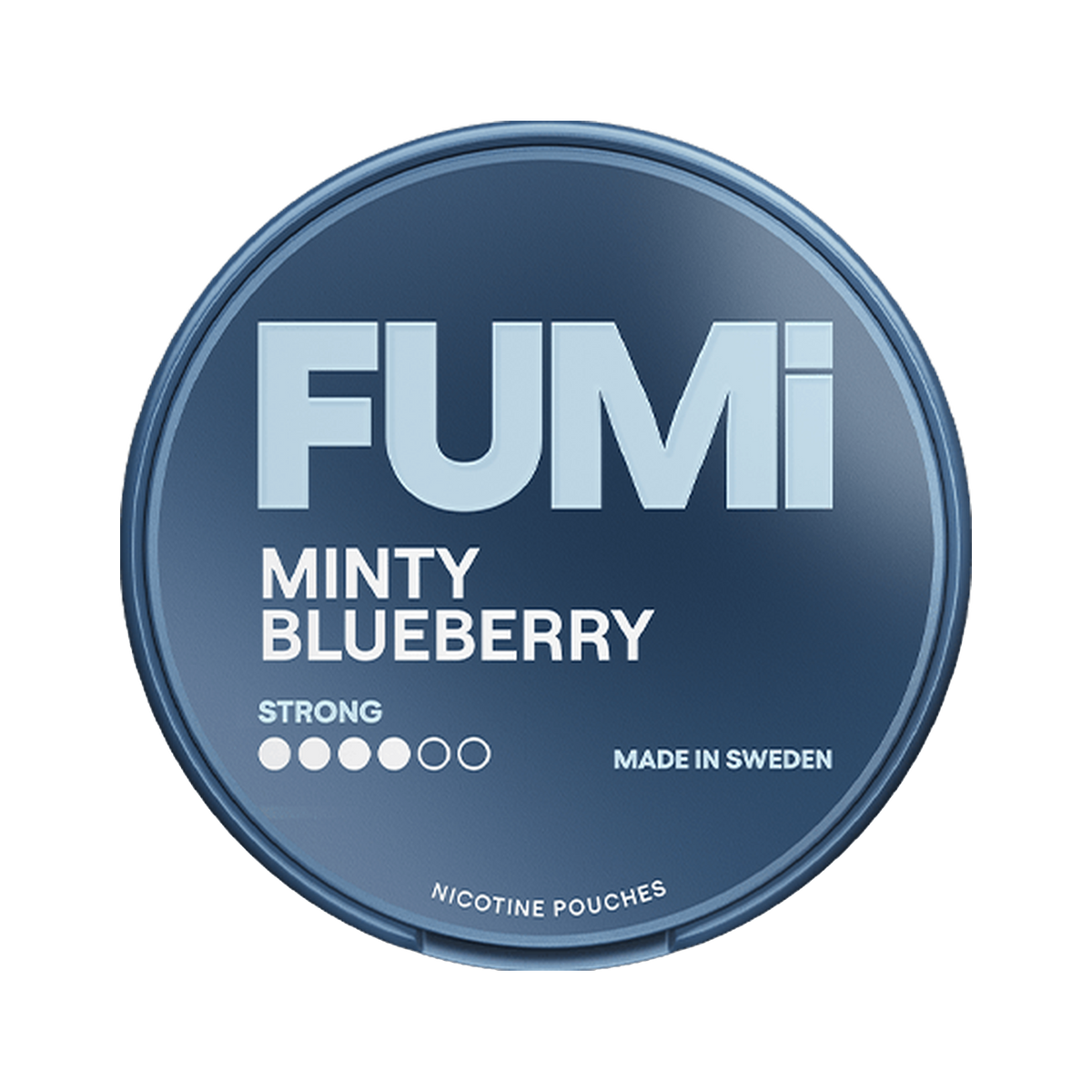 FUMI Minty Blueberry Strong | Bäst före: 25/08/2026 can, front