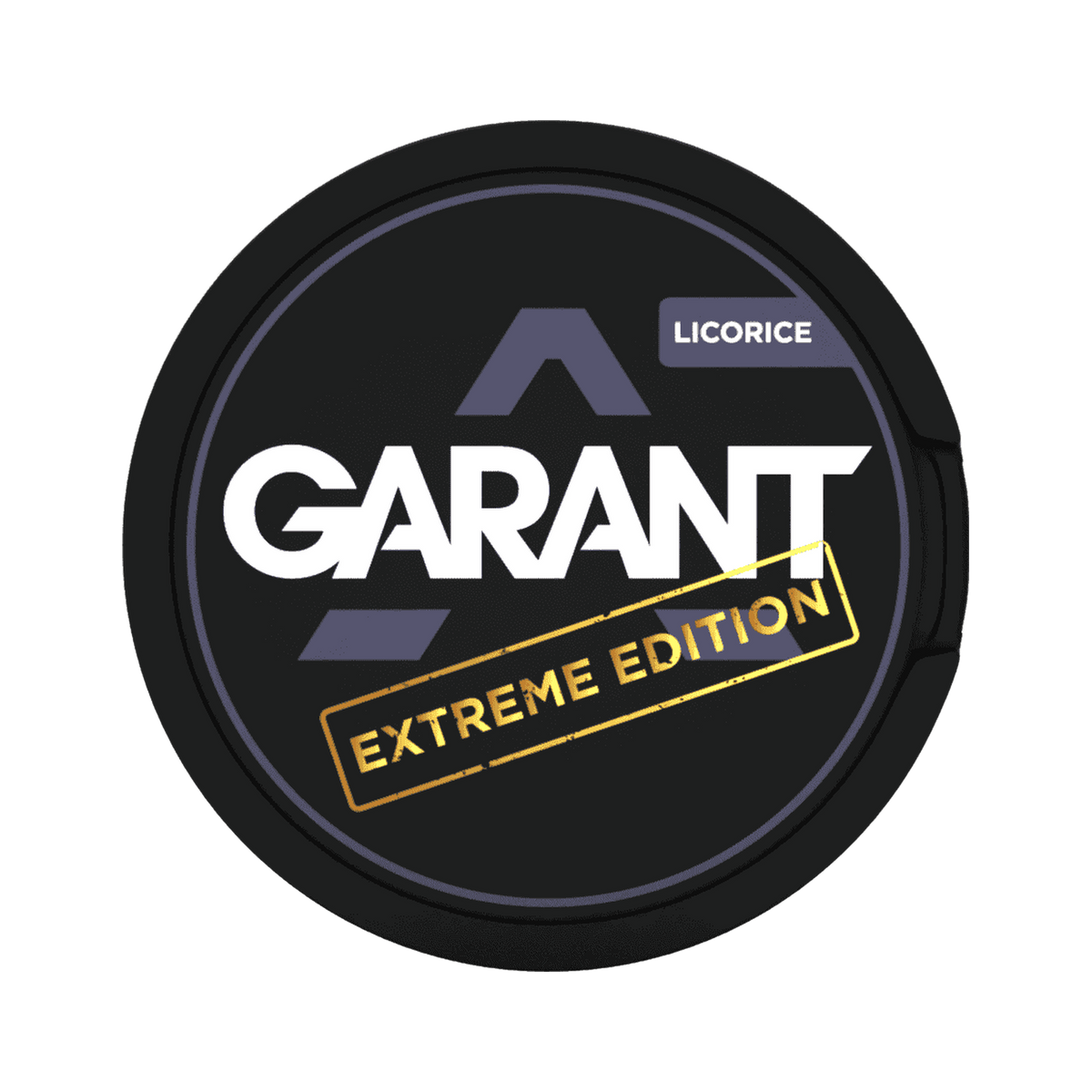 GARANT Extreme Edition Licorice can, front