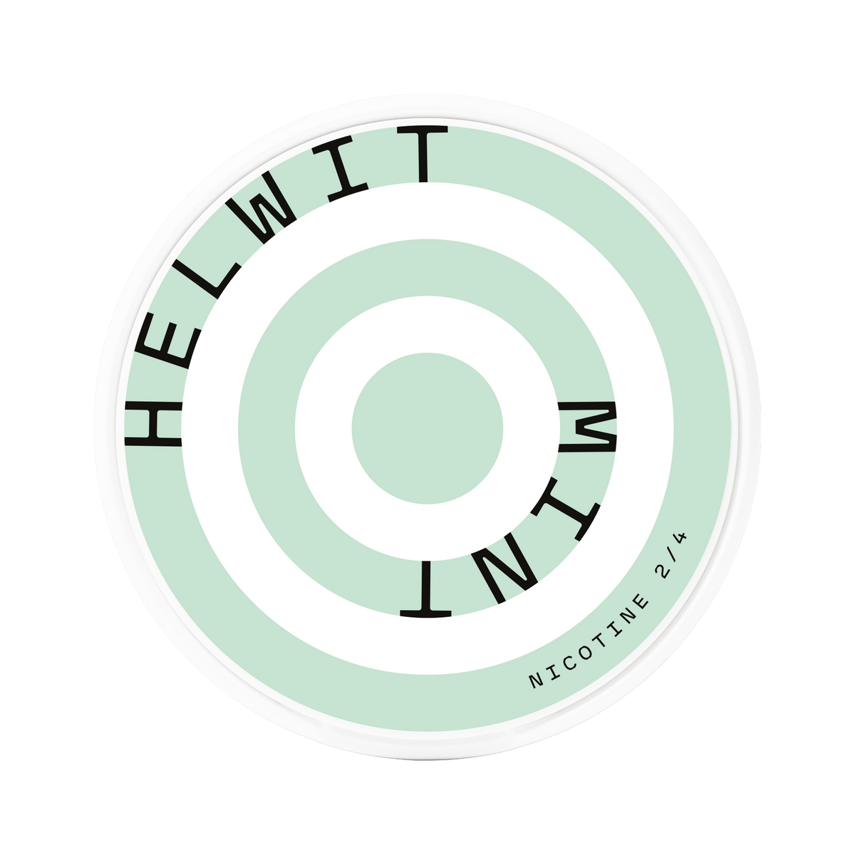 HELWIT Mint Regular can, front