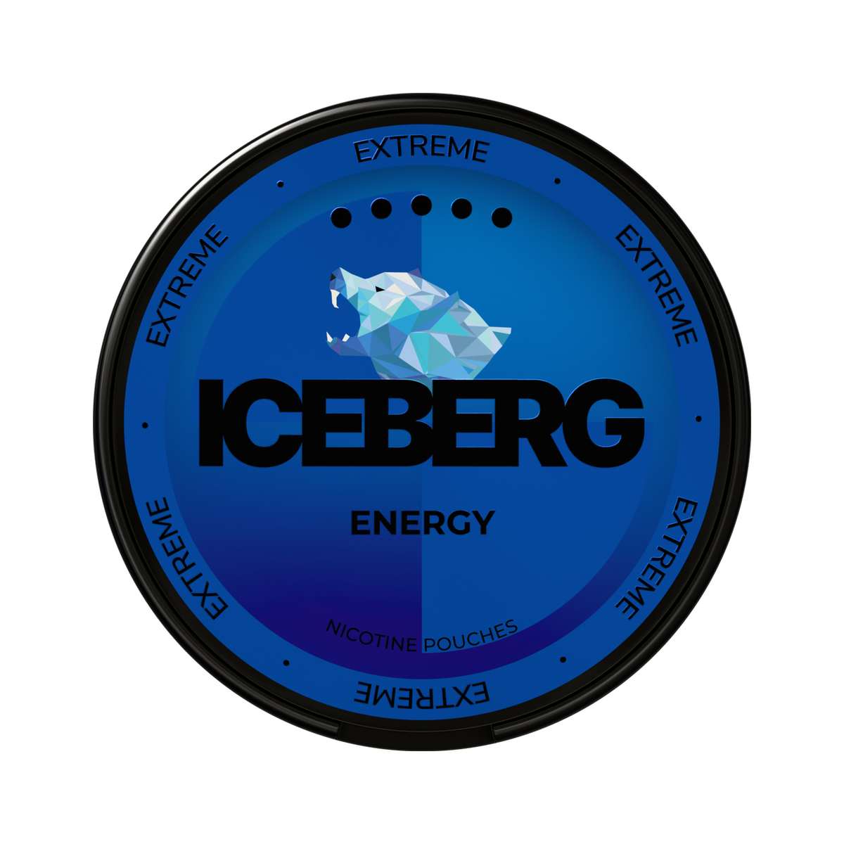 ICEBERG Energy Extreme can, front