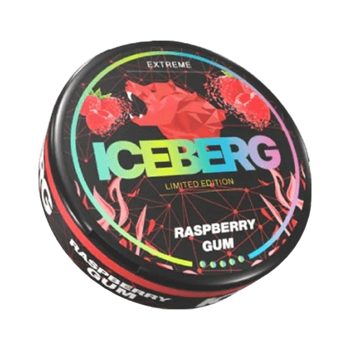 ICEBERG Raspberry Gum Extreme (Outlet) can, front