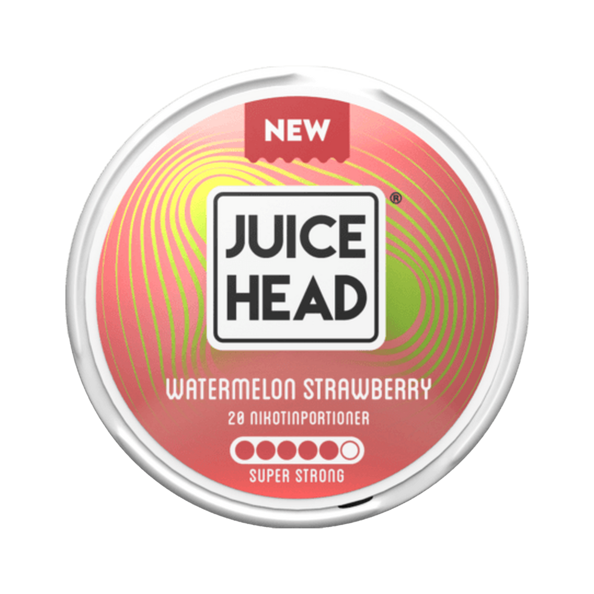 Juice Head Watermelon Strawberry 14 mg | Bäst före: 29/09/2026 can, front