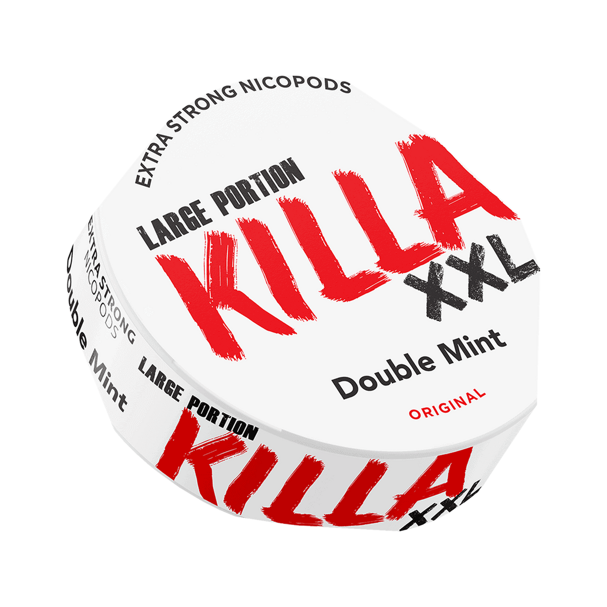 KILLA Double Mint Large Portion XXL can, front