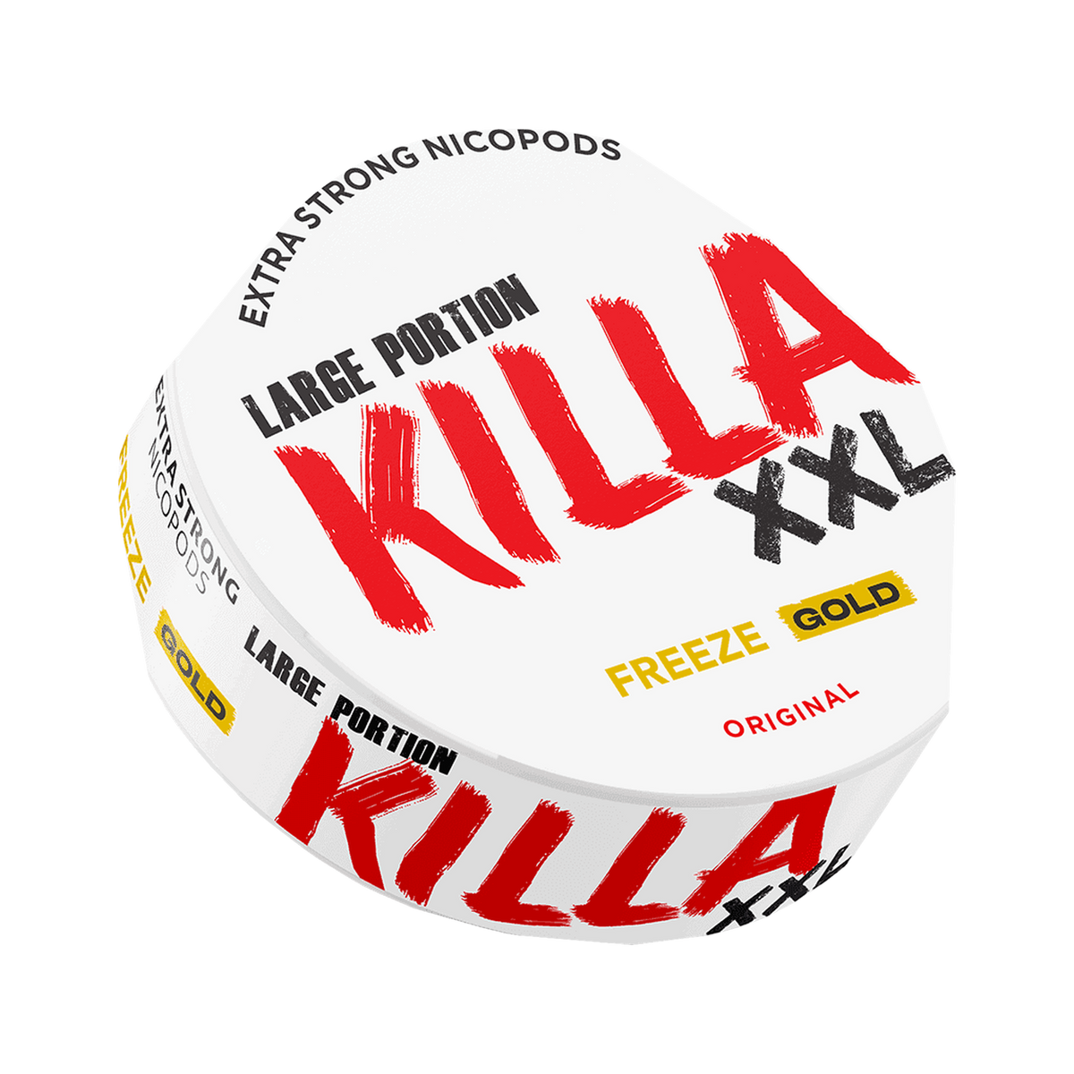 KILLA Freeze Gold Large Portion XXL can, front