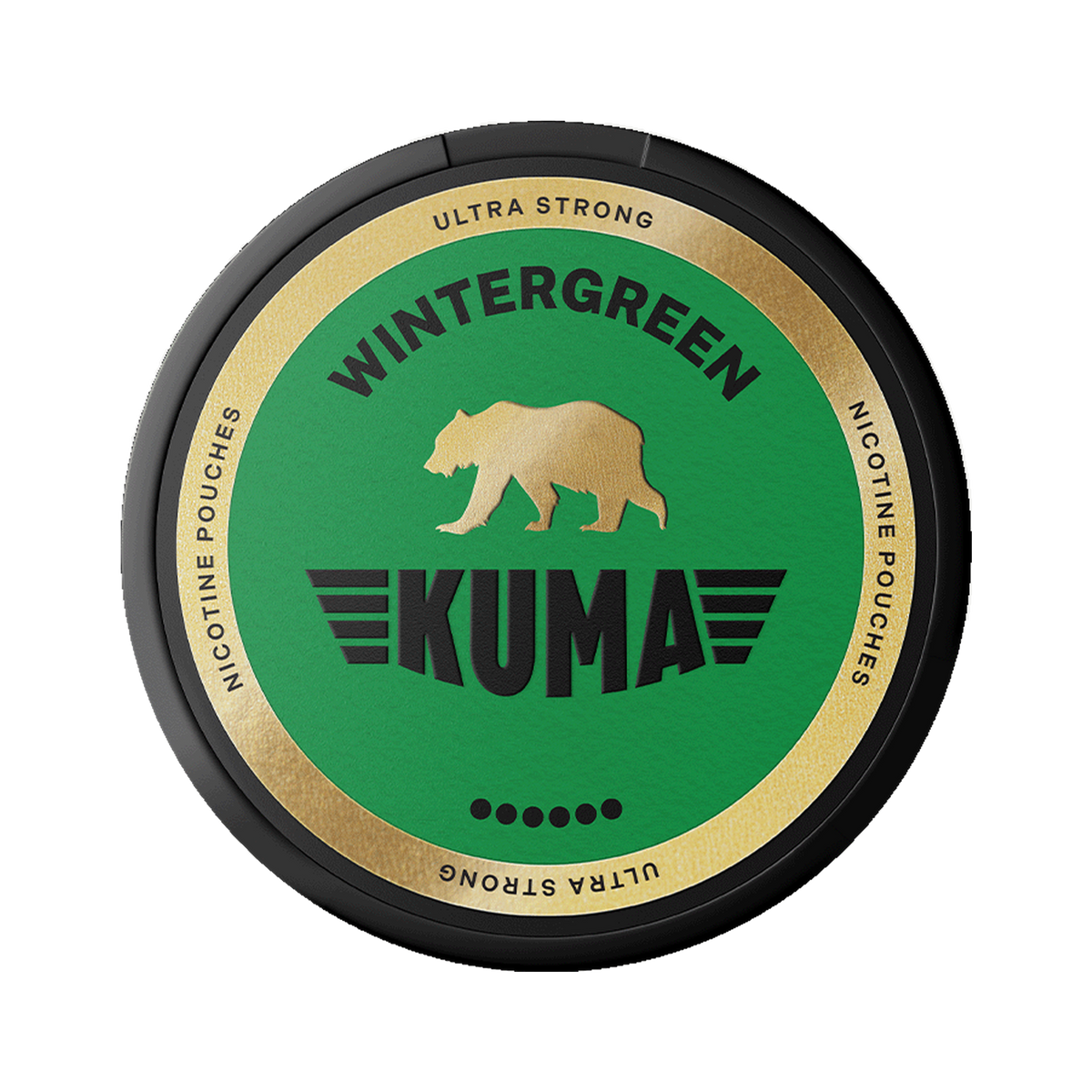 KUMA Wintergreen | Bäst före: 16/10/2026 can, front