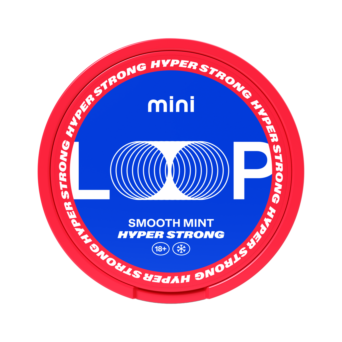 LOOP Smooth Mint Mini Hyper Strong can, front