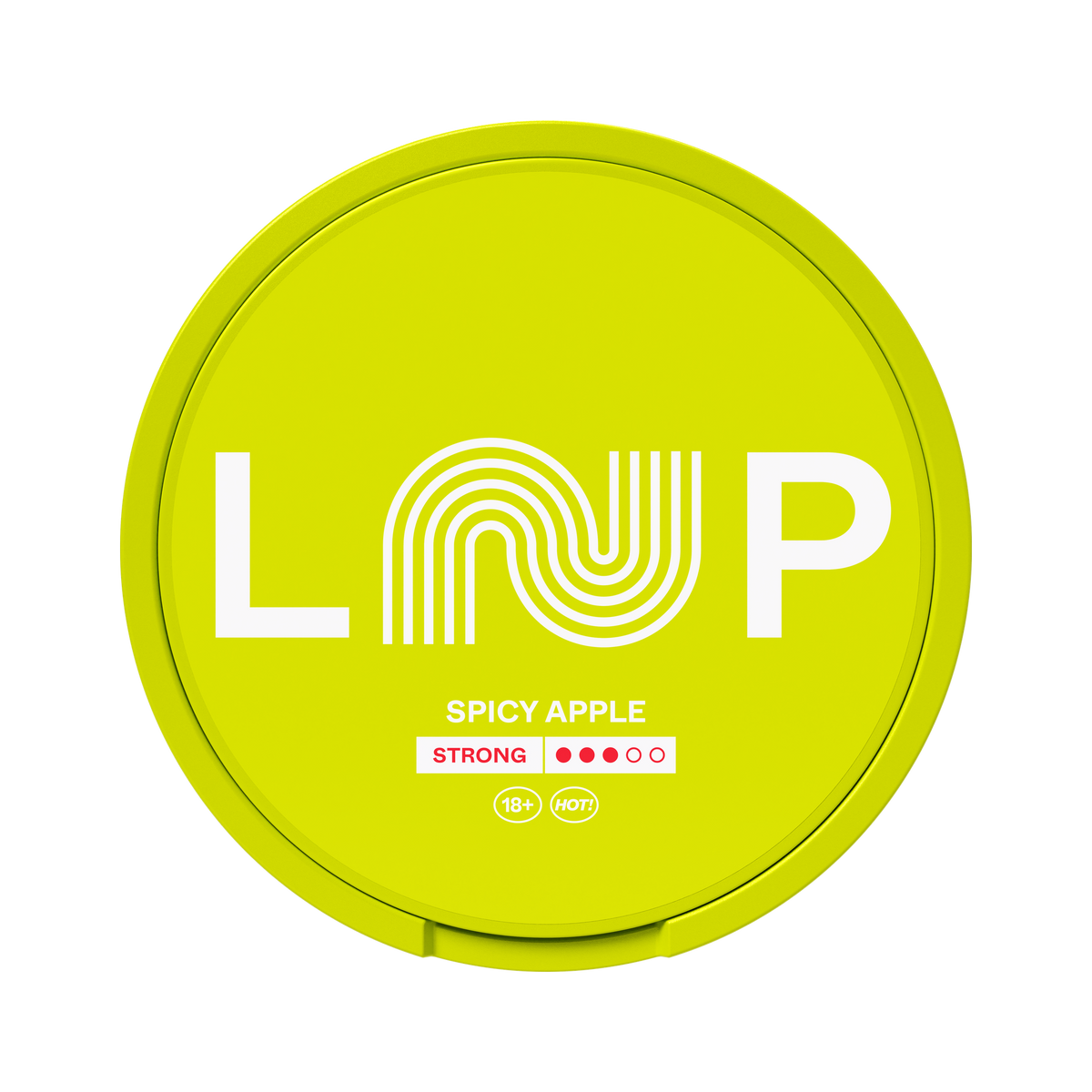 LOOP Spicy Apple Strong can, front
