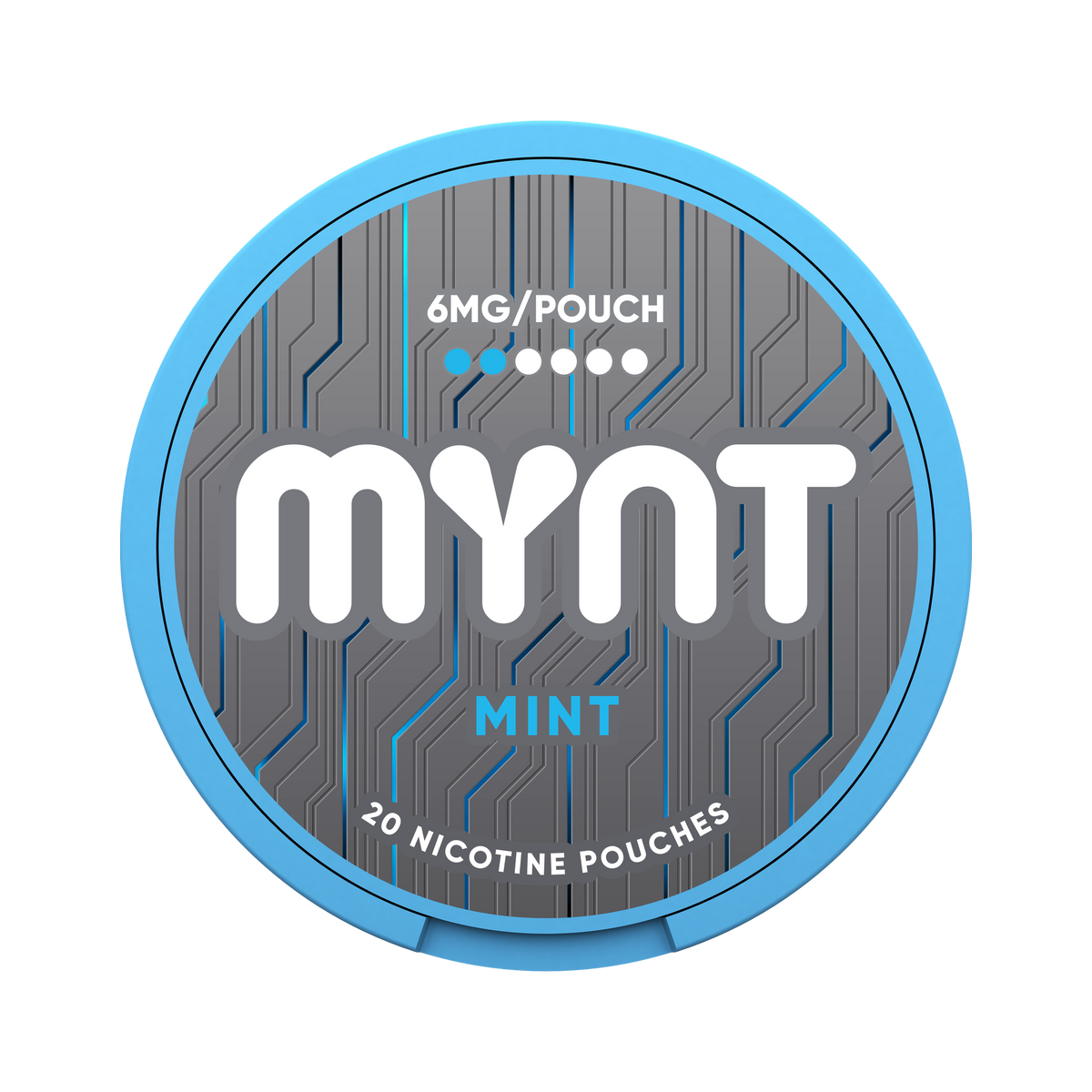 MYNT Mint 6 mg can, front