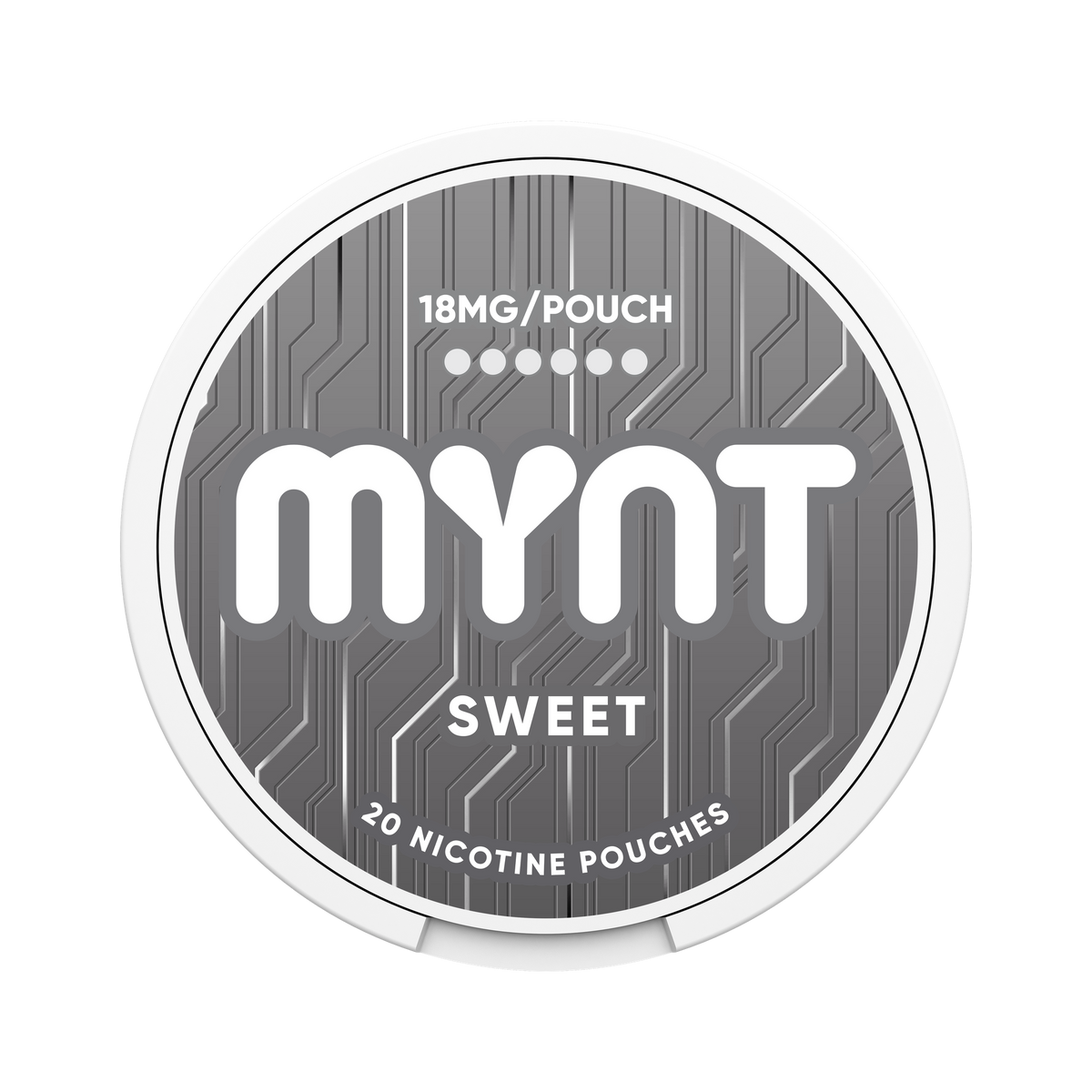 MYNT Sweet 18 mg can, front