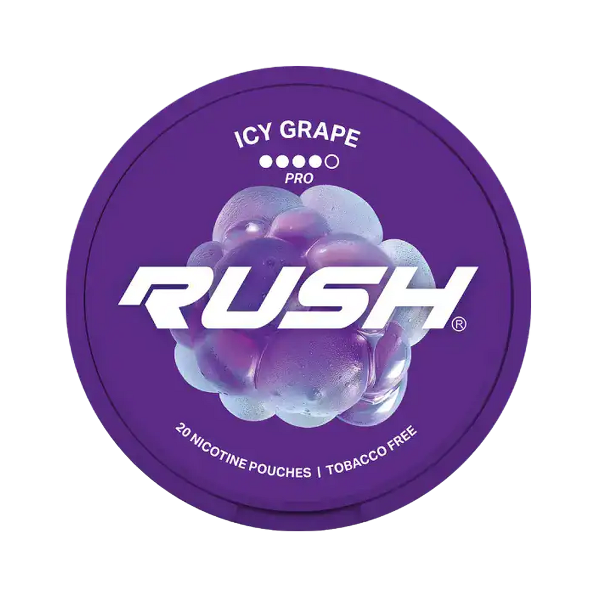 RUSH Icy Grape (Outlet) | Bäst före: 29/01/2026 can, front