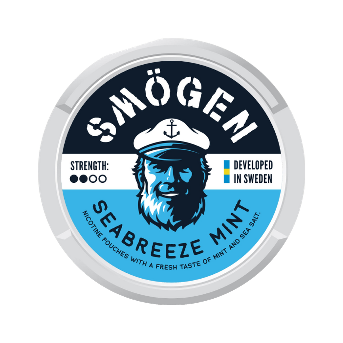 SMÖGEN Seabreeze Mint can, front