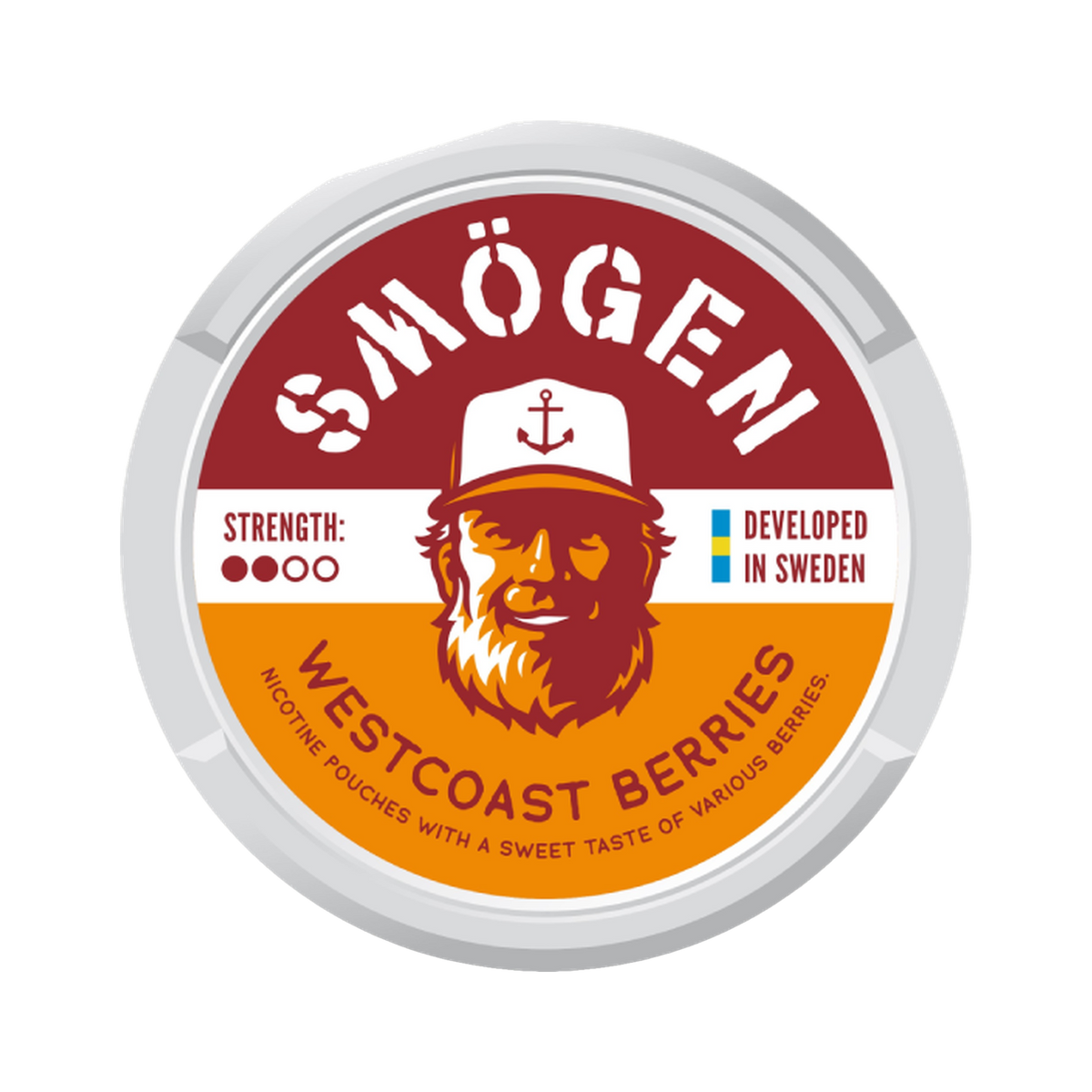 SMÖGEN Westcoast Berries can, front