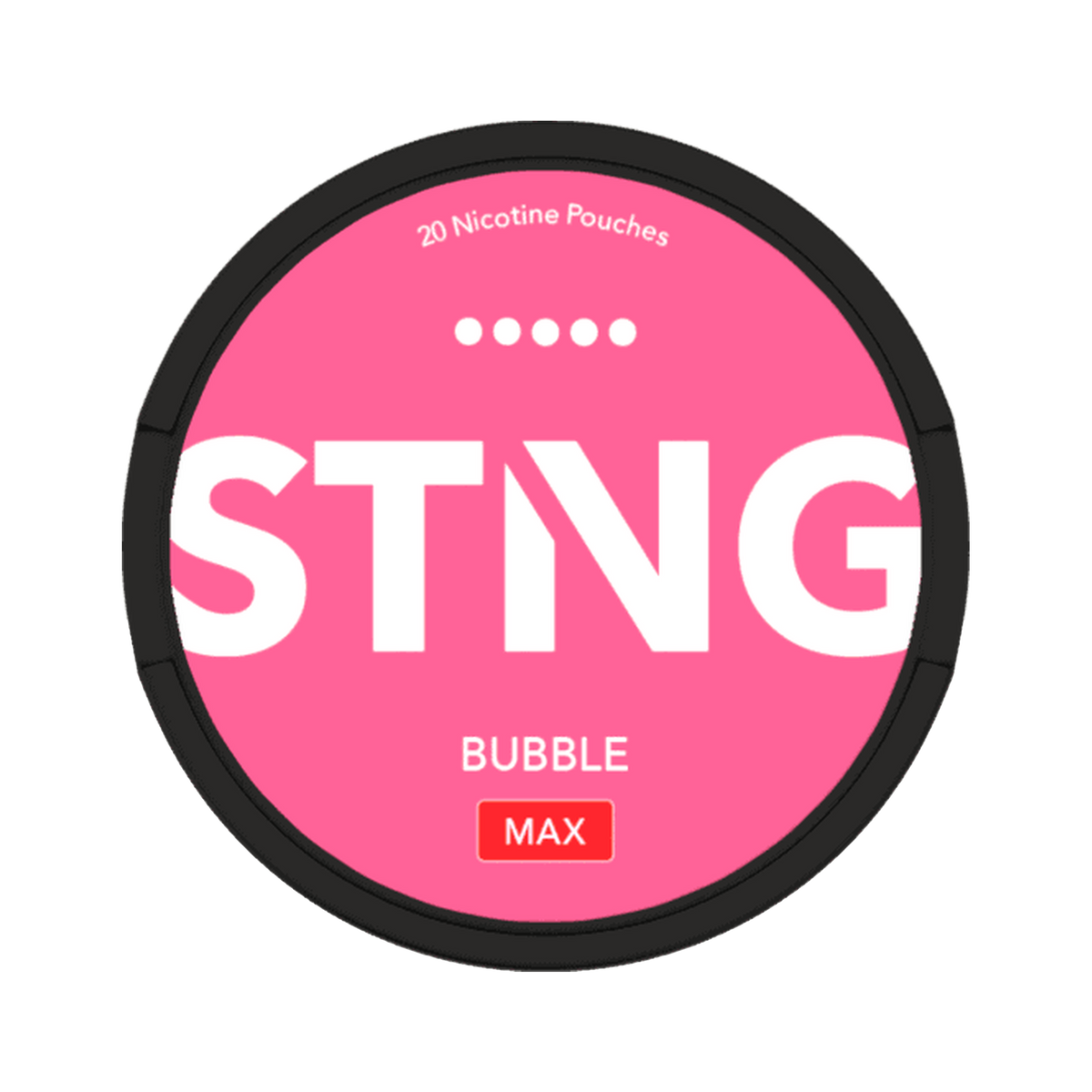 STNG Bubble Max can, front