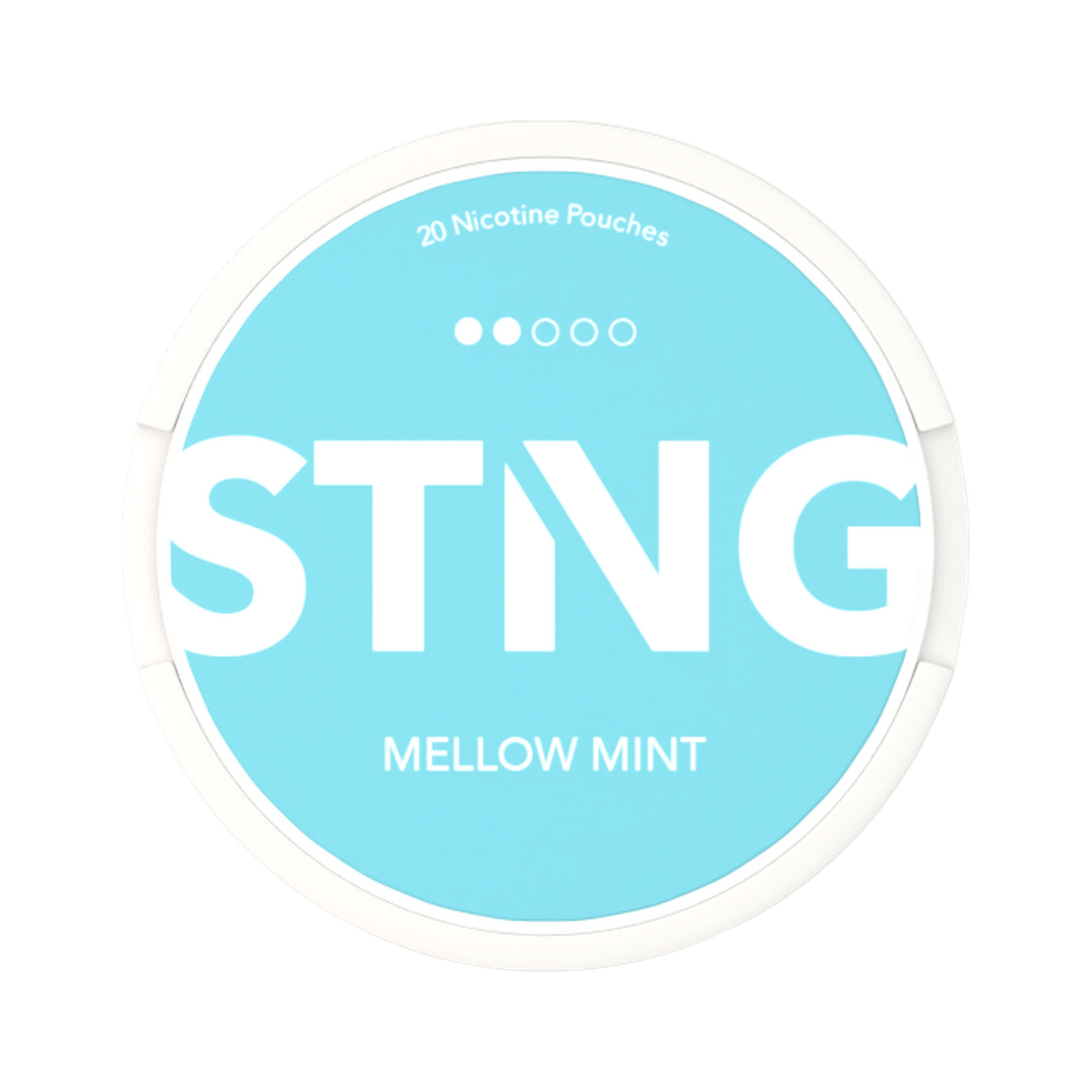 STNG Mellow Mint Medium can, front