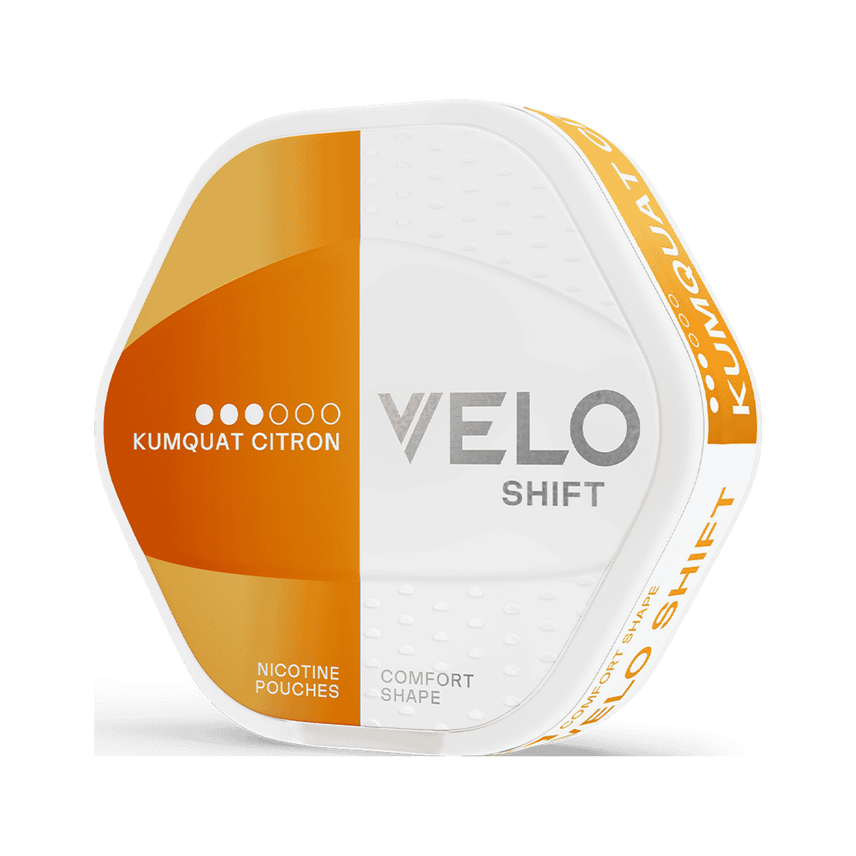 VELO Shift Kumquat Citron nikotinpåsar, dosa (3D)