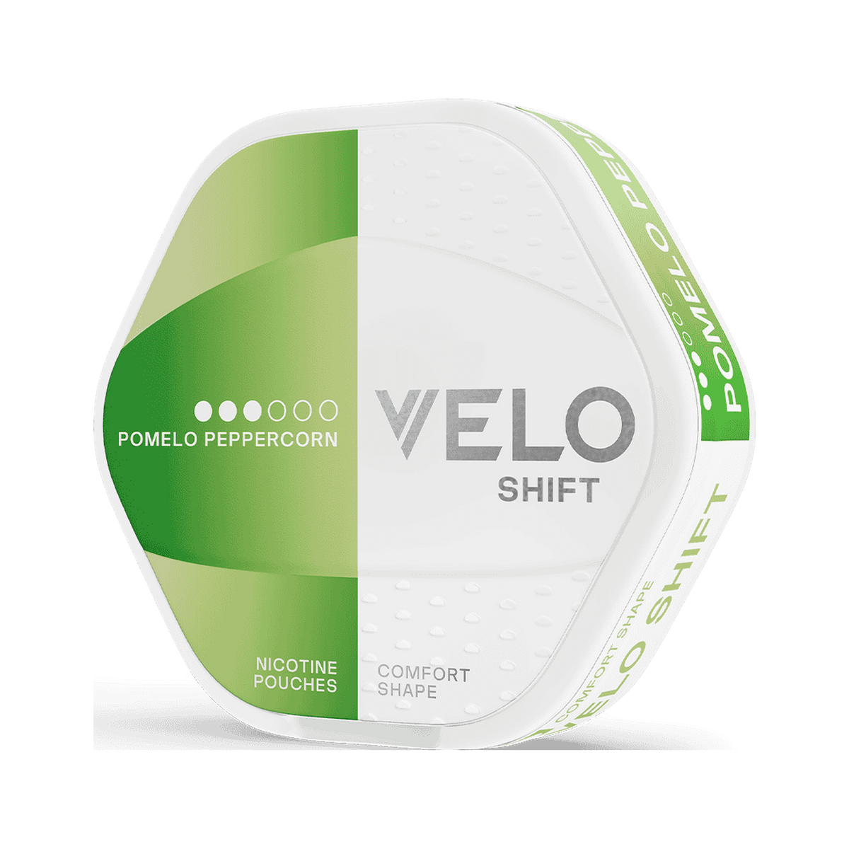 VELO Shift Pomelo Peppercorn nikotinpåsar, dosa (3D)