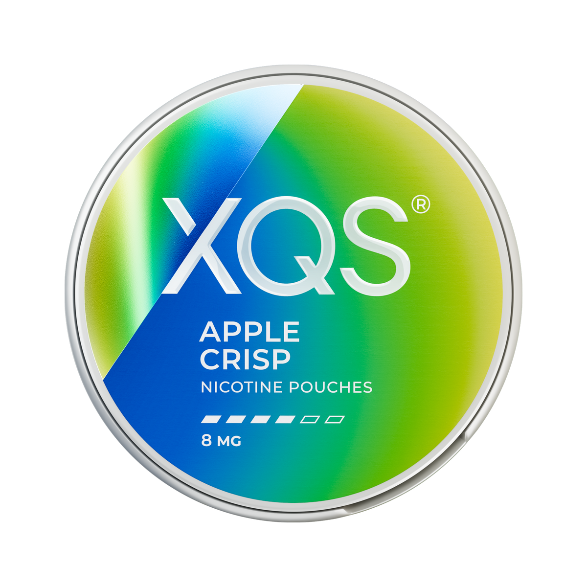 XQS Apple Crisp 8mg can, front