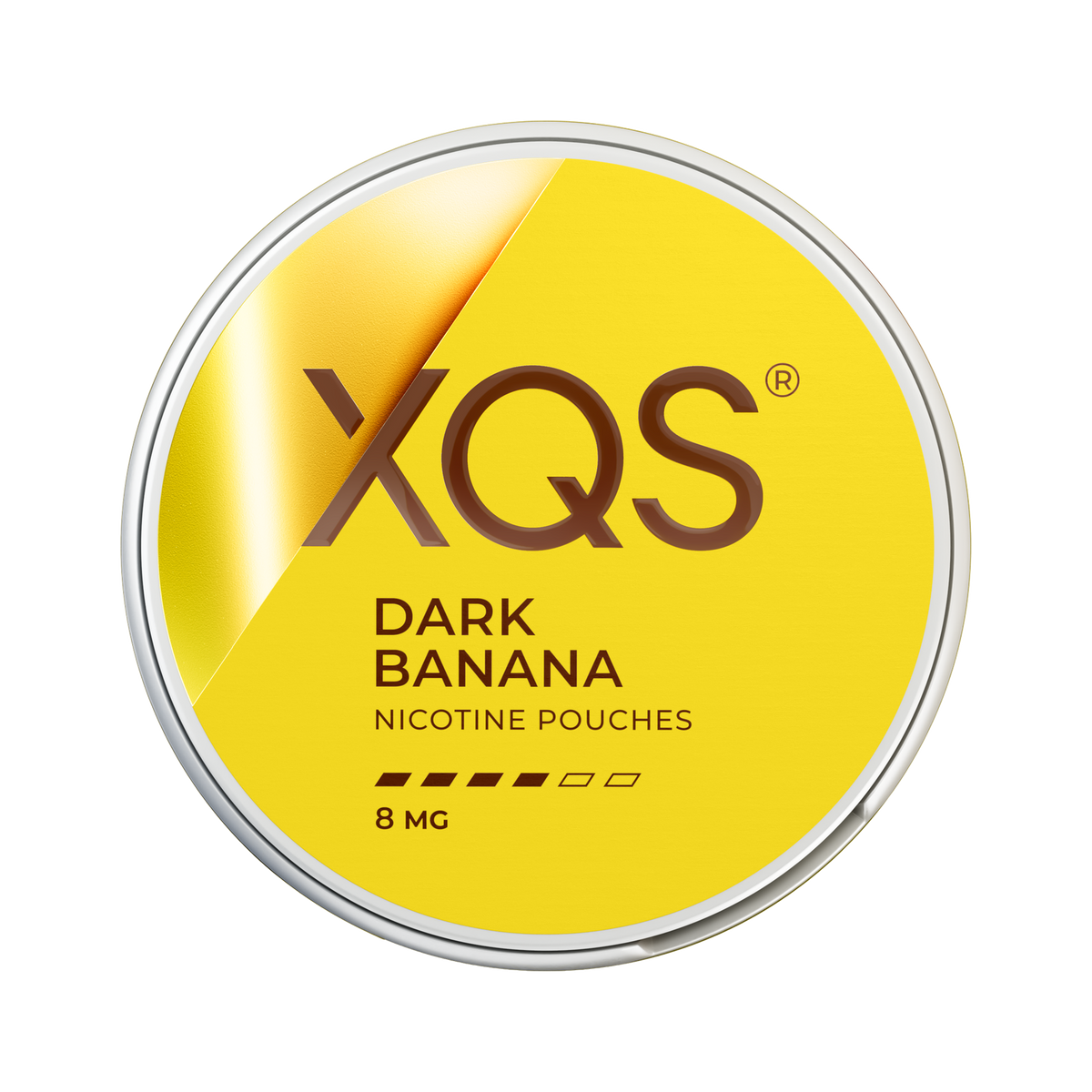 XQS Dark Banana Strong | Bäst före: 23/09/2026 can, front