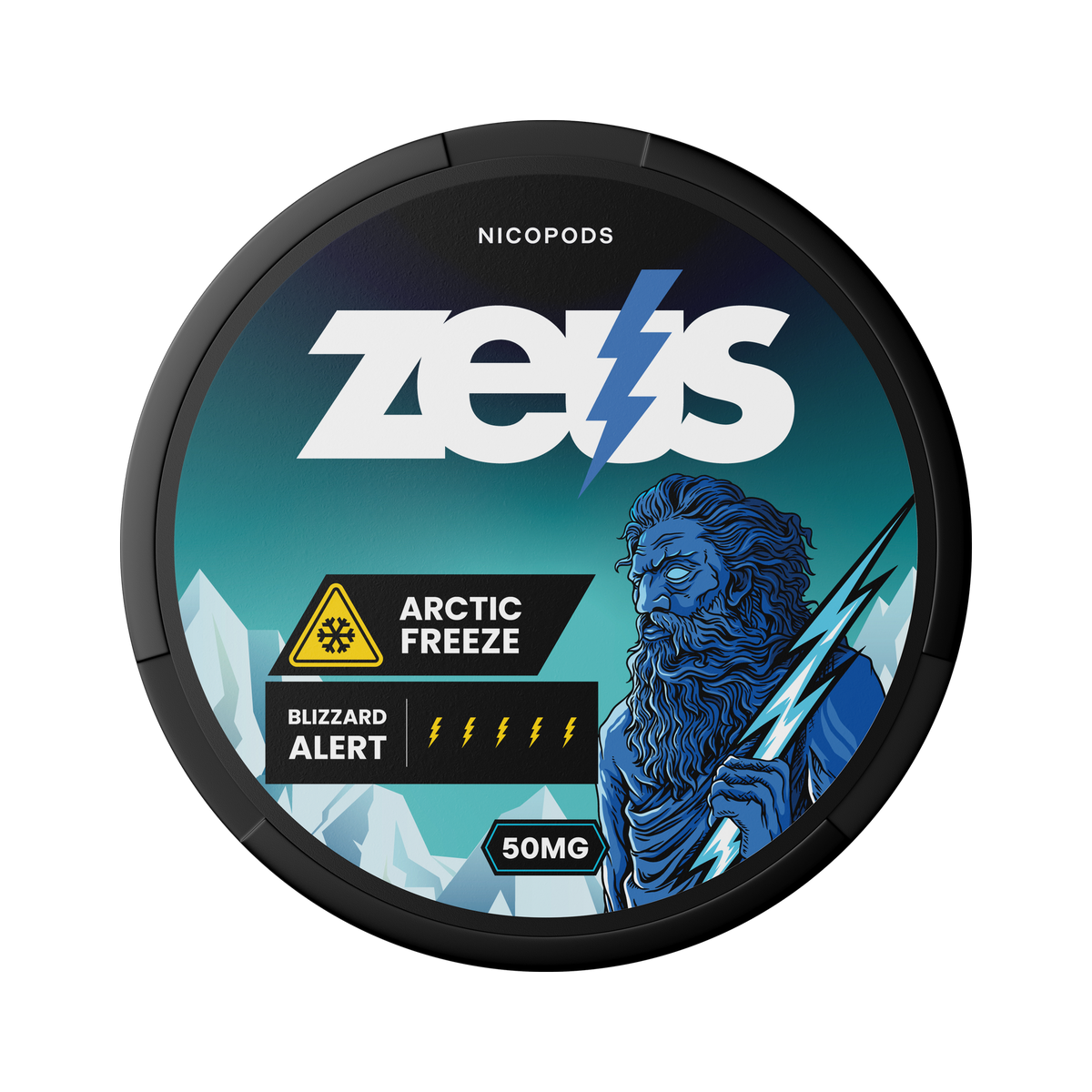 ZEUS Arctic Freeze Extra Strong can, front