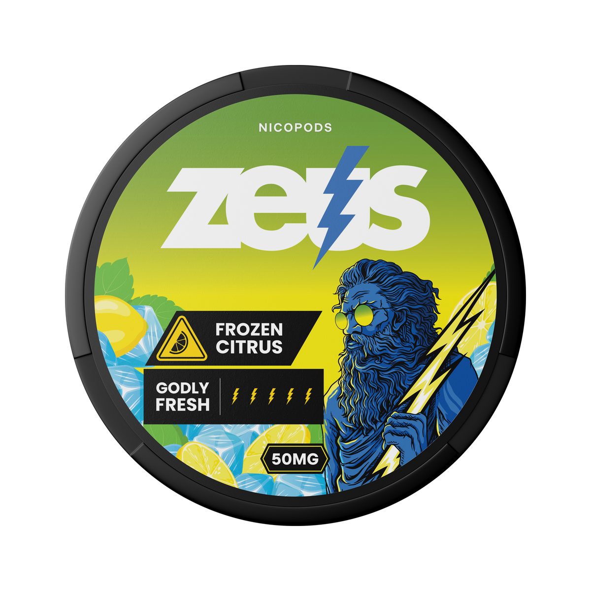 ZEUS Frozen Citrus Extra Strong can, front
