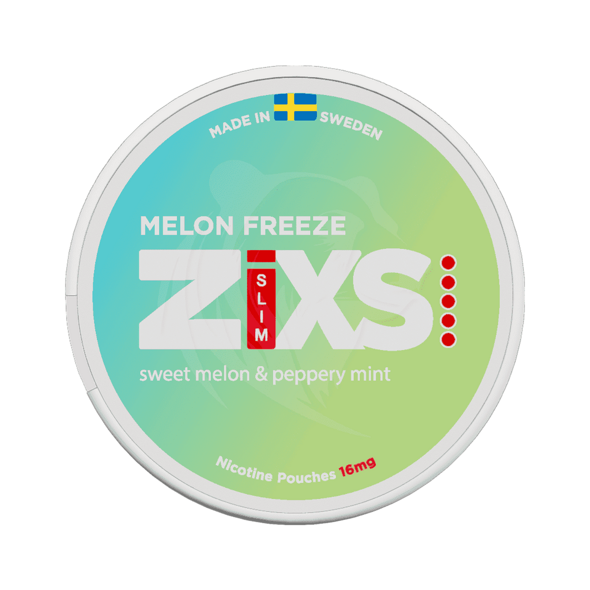 Zixs Melon Freeze Slim | Bäst före: 25/09/2026 can, front