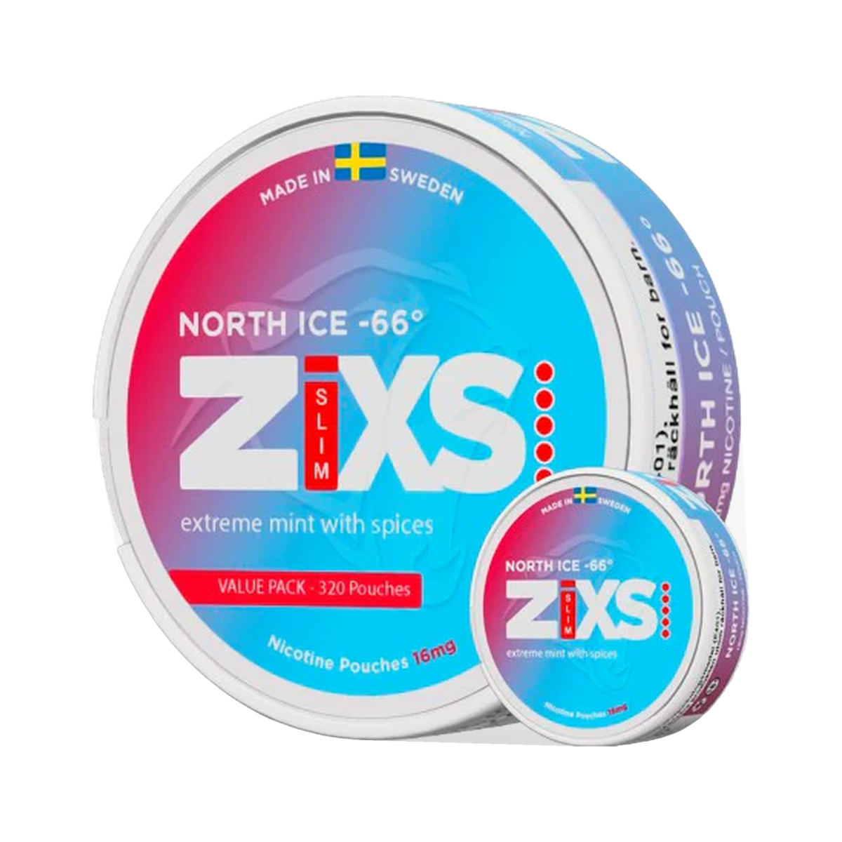 Zixs North Ice -66 Jumbo Can can, front