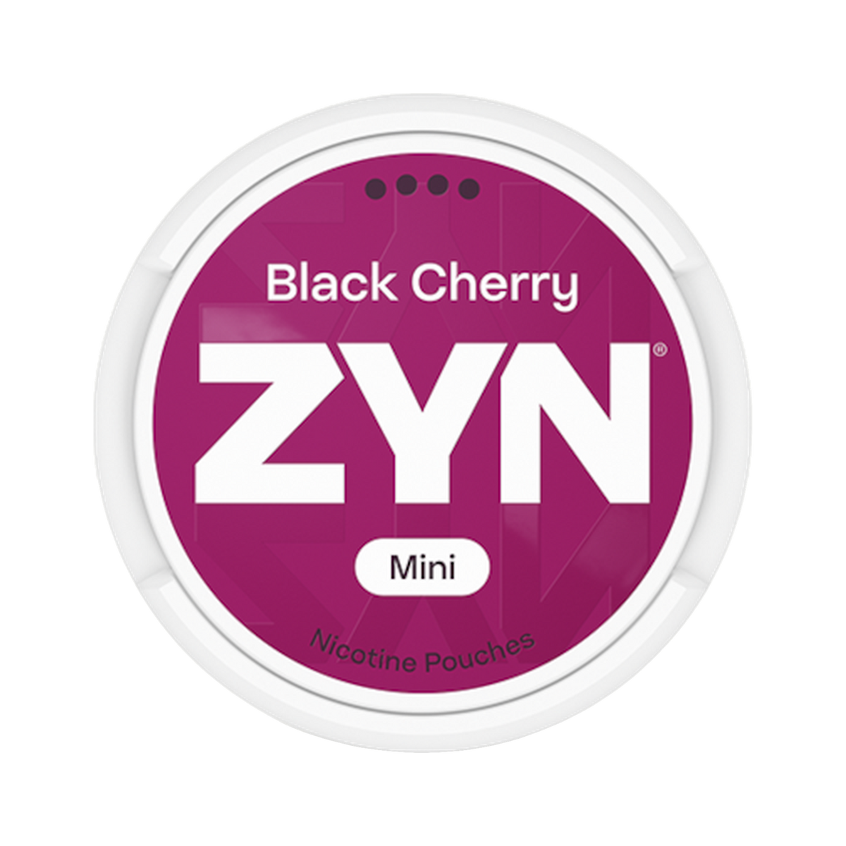 ZYN Black Cherry Mini 6mg (S4) can, front