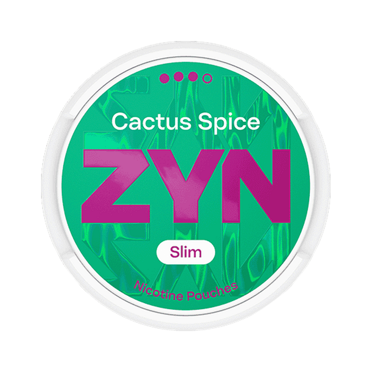 ZYN Cactus Spice Slim 9mg (S3) can, front