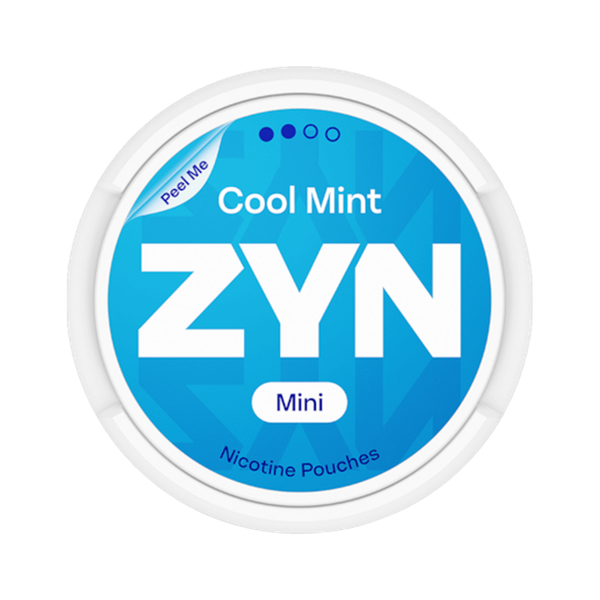 ZYN Cool Mint Mini 3mg (S2) can, front