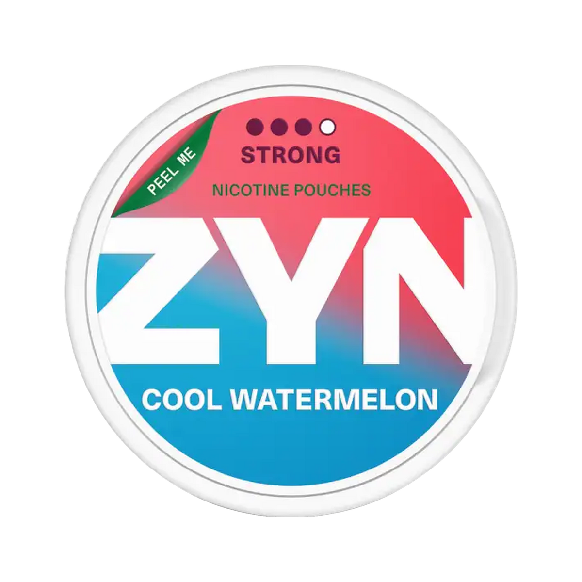 ZYN Cool Watermelon Slim 11mg (S3) | Bäst före: 20/06/2026 can, front