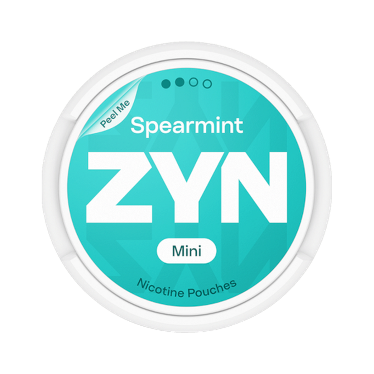 ZYN Spearmint Mini 3mg (S2) can, front