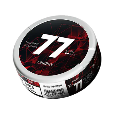 77 Cherry Light can, front