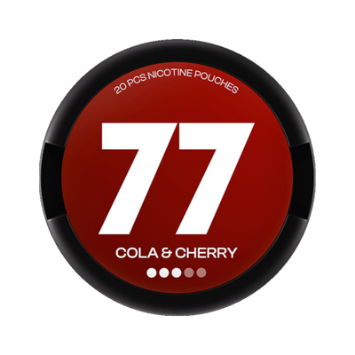 77 Cola & Cherry can, front