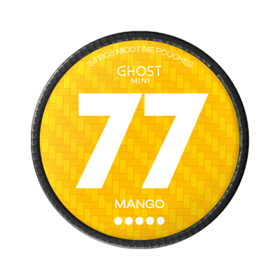 77 Ghost Mango Mini can, front