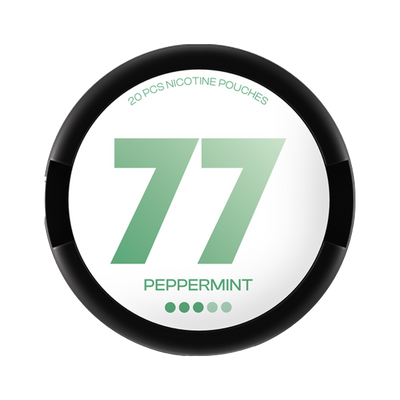 77 Peppermint Medium can, front