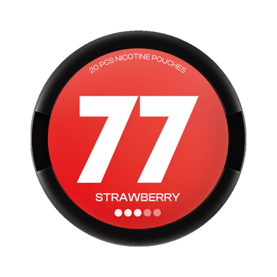 77 Strawberry can, front